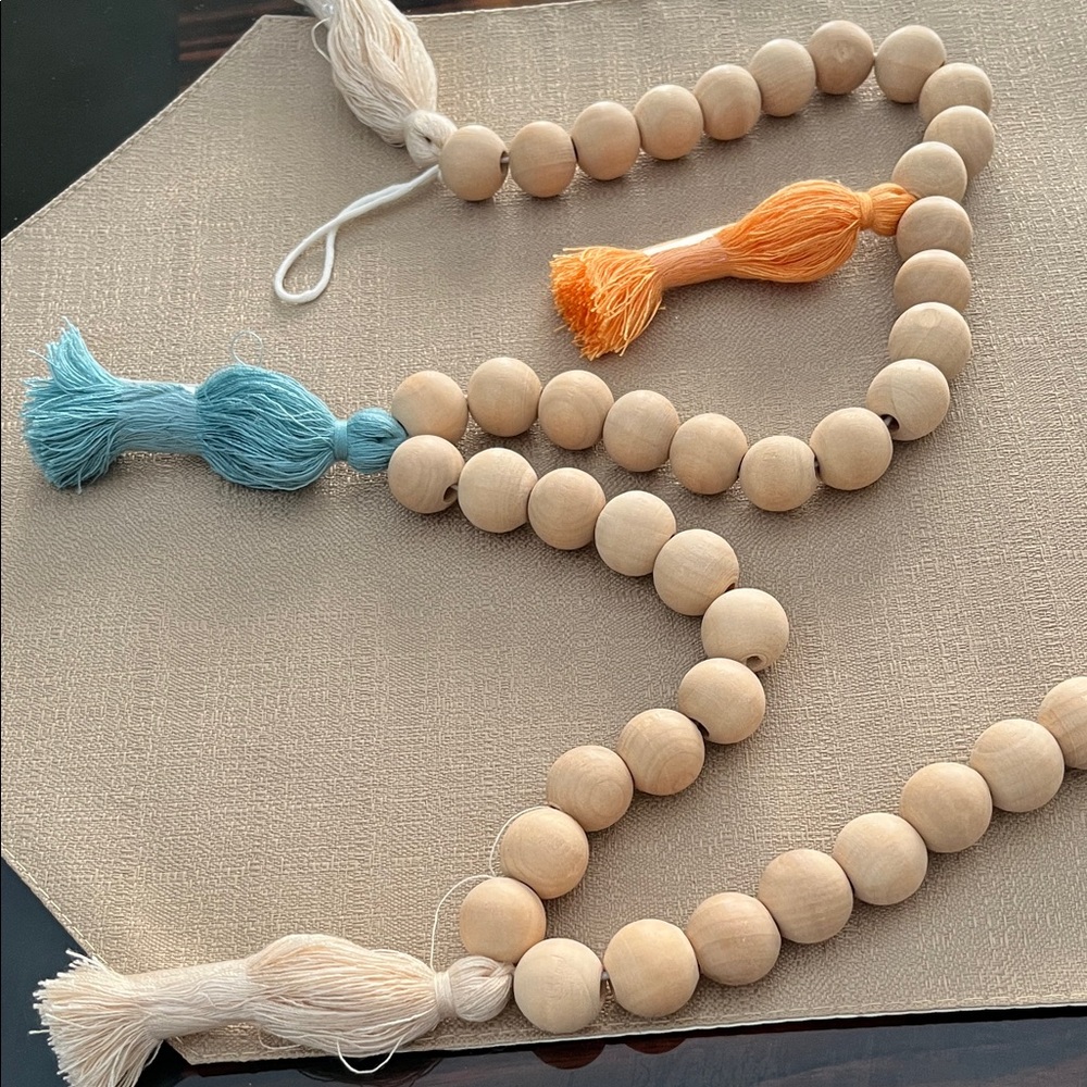Colorful Tassel Bead Garland